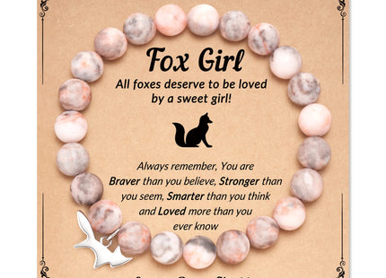 FYUKISS Fox, Fox Gifts for Girls, Fox Jewelry Bracelet Women