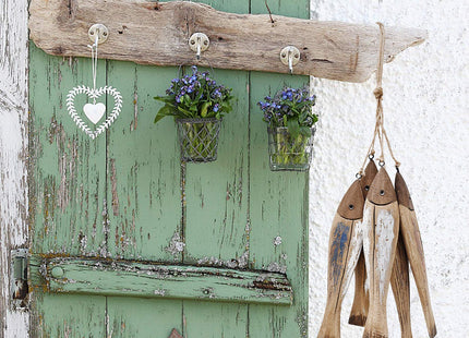 Rustic Wood Fish Home Decor Hanging Nautical Wall Decor