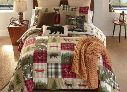 Donna Sharp Cedar Lodge Queen Comforter Set, 90" x 90"
