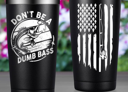 Grifarny Fishing Gifts for Men - Fishing Tumbler Cup 20 oz
