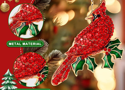 Cardinal Christmas Ornaments Gifts for Women Red Cardinal Ornament Christmas Decorations Hanging Xmas Tree Clearance Keepasake
