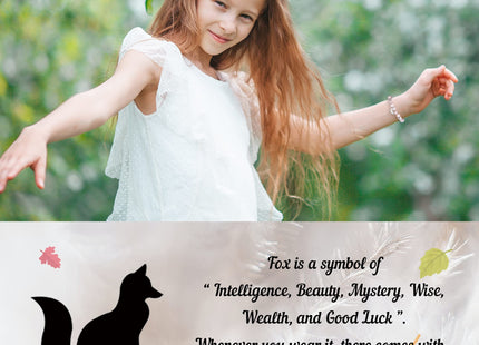 FYUKISS Fox, Fox Gifts for Girls, Fox Jewelry Bracelet Women