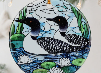 Loon Birds Ornament – Christmas Ornament, Christmas Tree Decor, & Perfect Holiday Decor | Bird Lover Gift, Gifts for Women and Friend