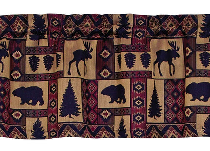 spring Home Cabin Pine Lodge Wildlife Window Valance for Any Room