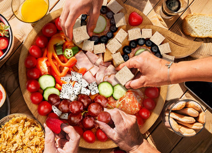 Owl-Shaped Wooden Charcuterie Board, 12" Cheese & Meat Platter, Large Serving Tray, Housewarming