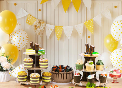 NatNarr 2 Pack Woodland Cupcake Stand Woodland Baby Shower Decorations