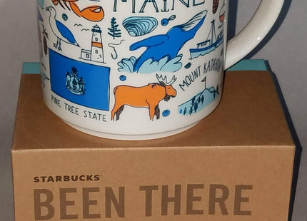 Starbucks Maine Coffee Mug Been There Series Across the Globe Collection