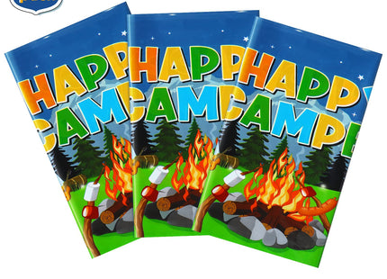 Tegeme 3 Pieces Camping Tablecloth Campfire Party Table Cover
