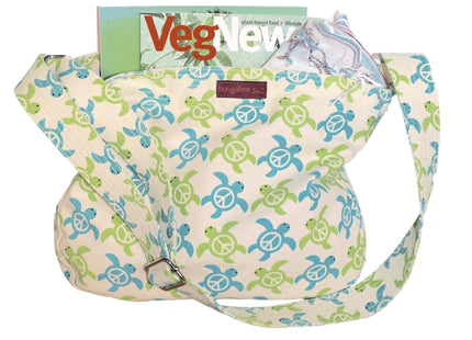 bungalow 360 Messenger Bag (Sea Turtle)