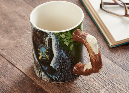 Wild Wings Sculpted Mug Cubby Hole- Black Bear