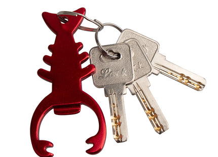 SWATOM Lobster Bottle Opener Keychain Beer Openers Tool Key Chain Ring Accessories