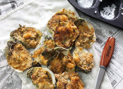 Bayou Classic 7413 Oyster Grill Pan Perfect For Grilling and Serving 12 Oysters or Clams On The Half Shell