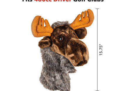 Daphne's Headcovers Moose Driver Headcover | Premium Driver Headcovers | Funny Golf Club Covers | Stylish Protection for Your Clubs | Men's Golf Gear | Driver Headcover for Men and Women
