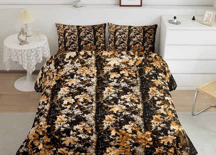 Feelyou Camouflage Comforter Set Full Size Perfect for Camouflage Bedding Set for Hunters Cabin or Rustic Lodge Teens Boys Comfort Natural Comforter Rustic Farmhouse Duvet Set 3Pcs With 2 Pillow Cases