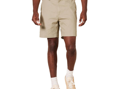 Amazon Essentials Men's Classic-Fit 7" Short Shorts, -khaki, 33