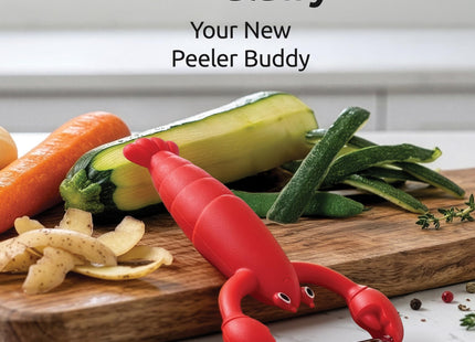 OTOTO Clawy Lobster Vegetable Peeler – Funny Potato Peeler, Ergonomic Veggie Peeler, Sharp Stainless Steel Blade, Peelers for Kitchen, Cute Kitchen Gadgets
