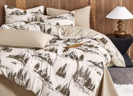 Wake In Cloud Rustic Comforter Set