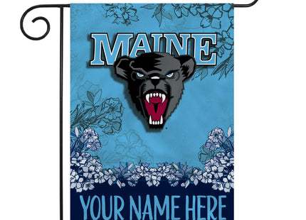 Rico Industries NCAA Maine Black Bears Personalized Garden Flag