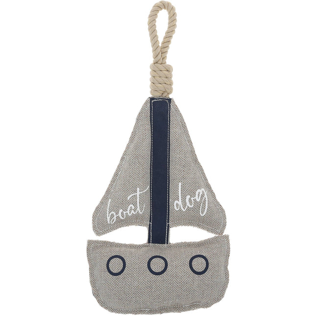 Boat Dog - 15" Dog Toy on Rope