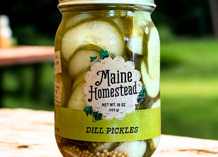 Maine Homestead Dill Pickle Slices