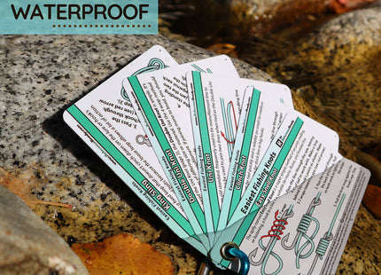 ReferenceReady Easiest Fishing Knots Pocket Guide for Beginners