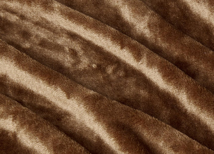 Amazon Basics Soft Fleece Throw Blanket, Very Cozy Blanket for Couch & Sofa, Warm, 50 x 60 Inches, Brown