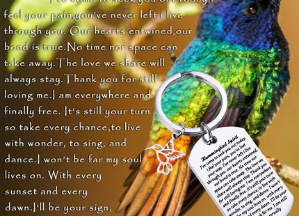 MAOFAED Hummingbird Memorial Gift - Spirit of Loved One
