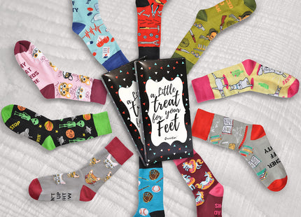 Cavertin Women's Socks Pug, Dachshund, Horse, Flamingo, French Bulldog, Golden Retriever, Chicken, Fox (Fox)