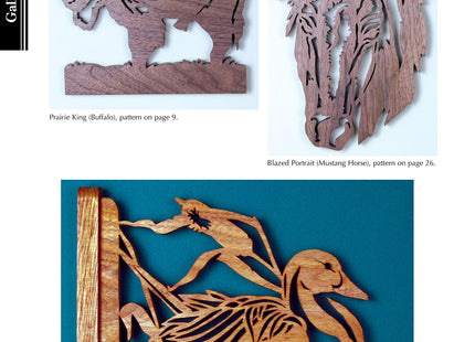 North American Wildlife Patterns for the Scroll Saw: 61 Captivating Designs for Moose, Bear, Eagles, Deer and More (Fox Chapel Publishing) Ready-to-Cut Patterns from Lora Irish for Fretwork or Relief