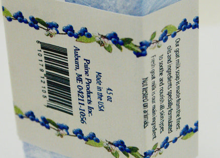 Paine's BLUEBERRY Premium Goat Milk Soap 4.5 oz bar fresh Maine made all natural