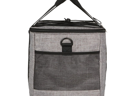 Amazon Basics Insulated Cooler Bag, Soft Leak-Proof Large Travel Cooler for Beach and Picnics, 50 Can Capacity, Water-Resistant, Gray