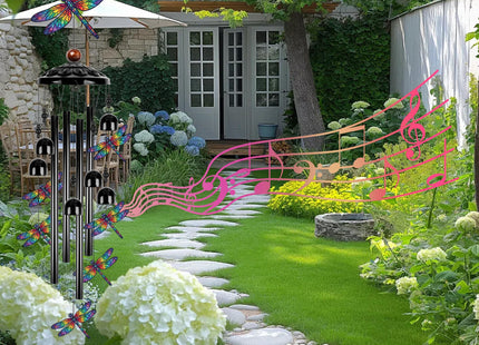 Dragonfly Outdoor Metal Wind Chime