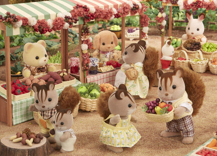 EPOCH Girl of Sylvanian Families Doll Walnut Squirrel Family Walnut Squirrel