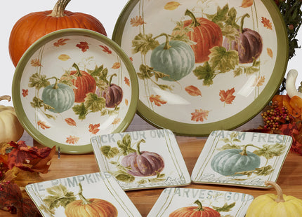 Certified International Autumn Harvest 16 oz. Mugs, Set of 4
