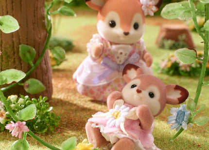 Sylvanian Families 5801 Bebè deer flower swing