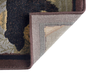 Tayse Homespun Cabin Multi-Color Long Hallway Runner Rug Walkway, Entryway Kitchen - Foyer Lodge, Novelty Farmhouse Style Long Rustic Indoor Carpet, 2'7'' x 9'10"