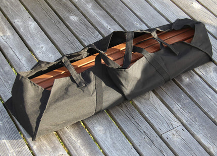 BYER OF MAINE, Use Indoors or Outdoors, Pangean Roll Top Folding Wood Table