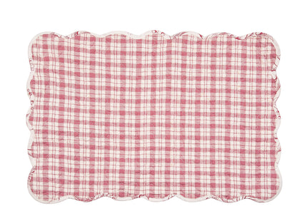 Cardinal & Winter Branches Vintage 100% Cotton Set of 6 Placemats 13" x 19"