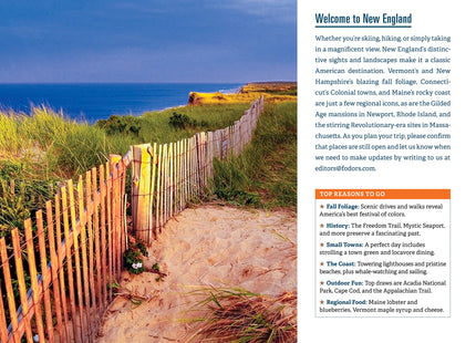 Fodor's New England: with the Best Fall Foliage Drives, Scenic Road Trips, and Acadia National Park (Full-color Travel Guide)