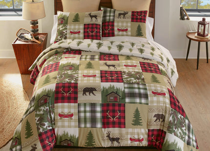 Donna Sharp Cedar Lodge Queen Comforter Set, 90" x 90"