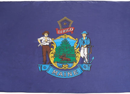 Annin Flagmakers Maine State Flag - 4 x 6 Feet (Model 142270)