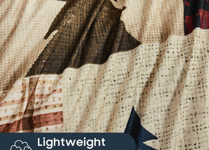 Wake In Cloud - Rustic Duvet Cover Set, Cabin Western Christmas Holiday Country Theme with Bear Deer Lodge Patchwork, Soft Lightweight Bedding, 3-Piece, Burgundy Brown, King Size