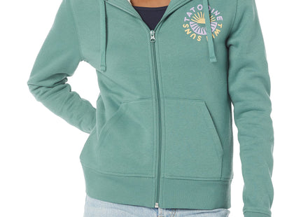 Amazon Essentials Disney | Marvel | Star Wars | Princess Women's Fleece Sherpa-Lined Full-Zip Hooded Sweatshirt, Star Wars Tatooine Sun, X-Large