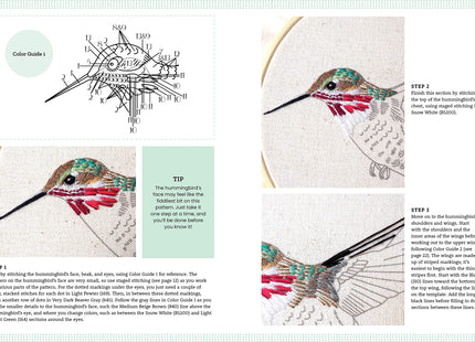 Embroidery Made Easy: Beautiful Birds: Easy techniques for learning to embroider a variety of colorful birds, including a cardinal, a barn owl, and a puffin