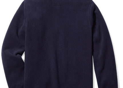 Amazon Essentials Boys' Polar Fleece Full-Zip Mock Jackets, Night Navy, Medium