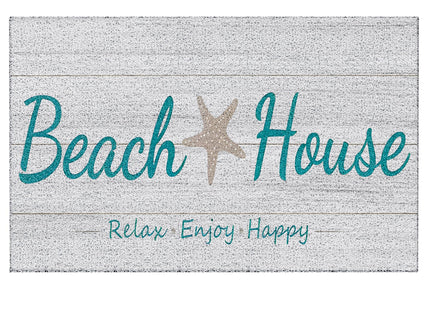 Luvadian Beach Door Mat - Welcome to Your Coastal Summer Home, 17x30 Inch