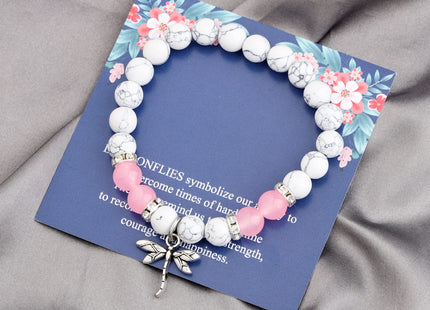 TGBJE Dragonfly Necklace & Bracelet - Dragonfly Spirit Animal Gift for Women & Daughter