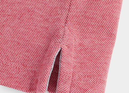 vineyard vines Men's Edgartown Short Sleeve Pique Polo, Lobster Reef, L