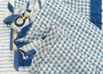ABREEZE Sailboat Baby Bedding Coverlet Quilt Bedspread Throw Blanket for Kids 55" X 75"