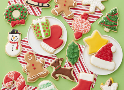 Wilton Christmas Cookie Cutter Set, Holiday Baking & Decorating for Gingerbread & Sugar Cookies, 18 Piece, Metal